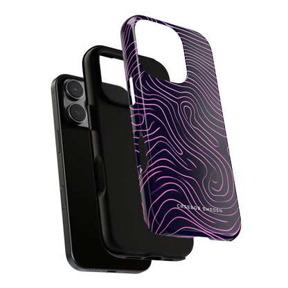 Contour Waveflow iPhone 16 - Tough Phone Case