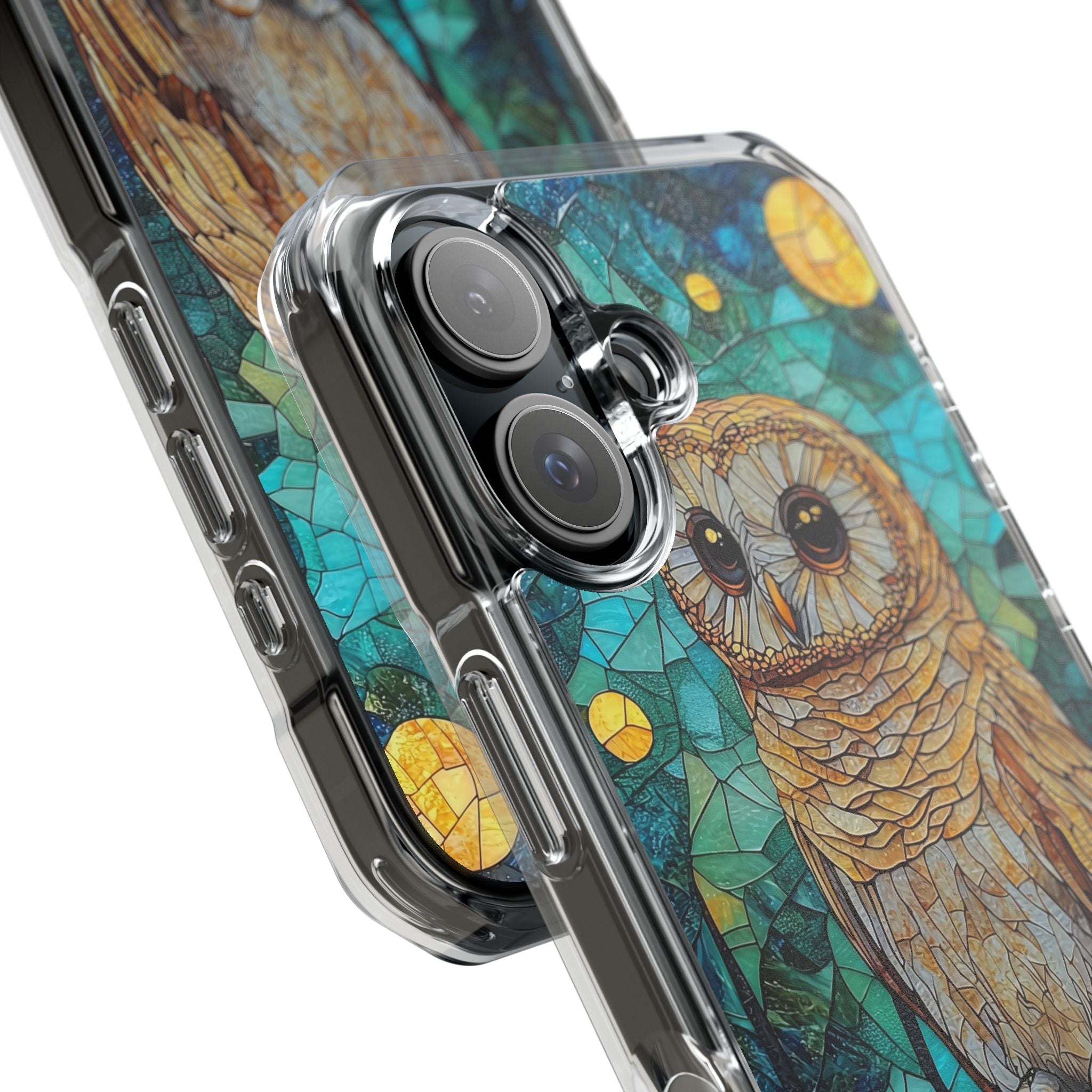 Celestial Owl Gaze iPhone Case - Impact