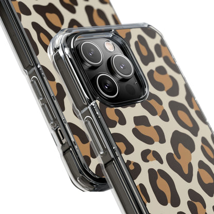 Leopard Print Elegance iPhone Case - Impact