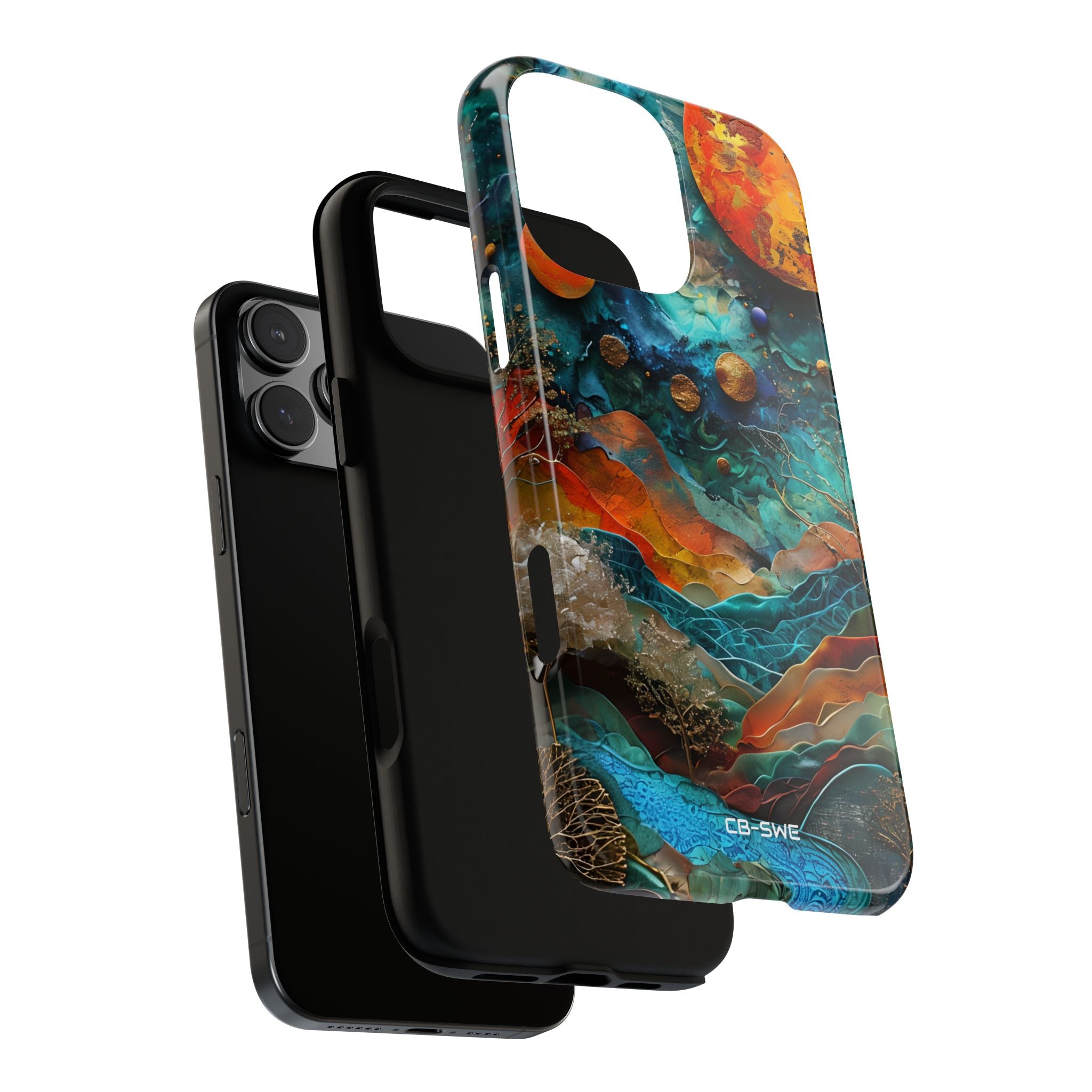 Celestial Wonders Unfold - iPhone Case
