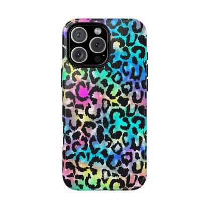 Galaxy Leopard Fantasy - iPhone Case