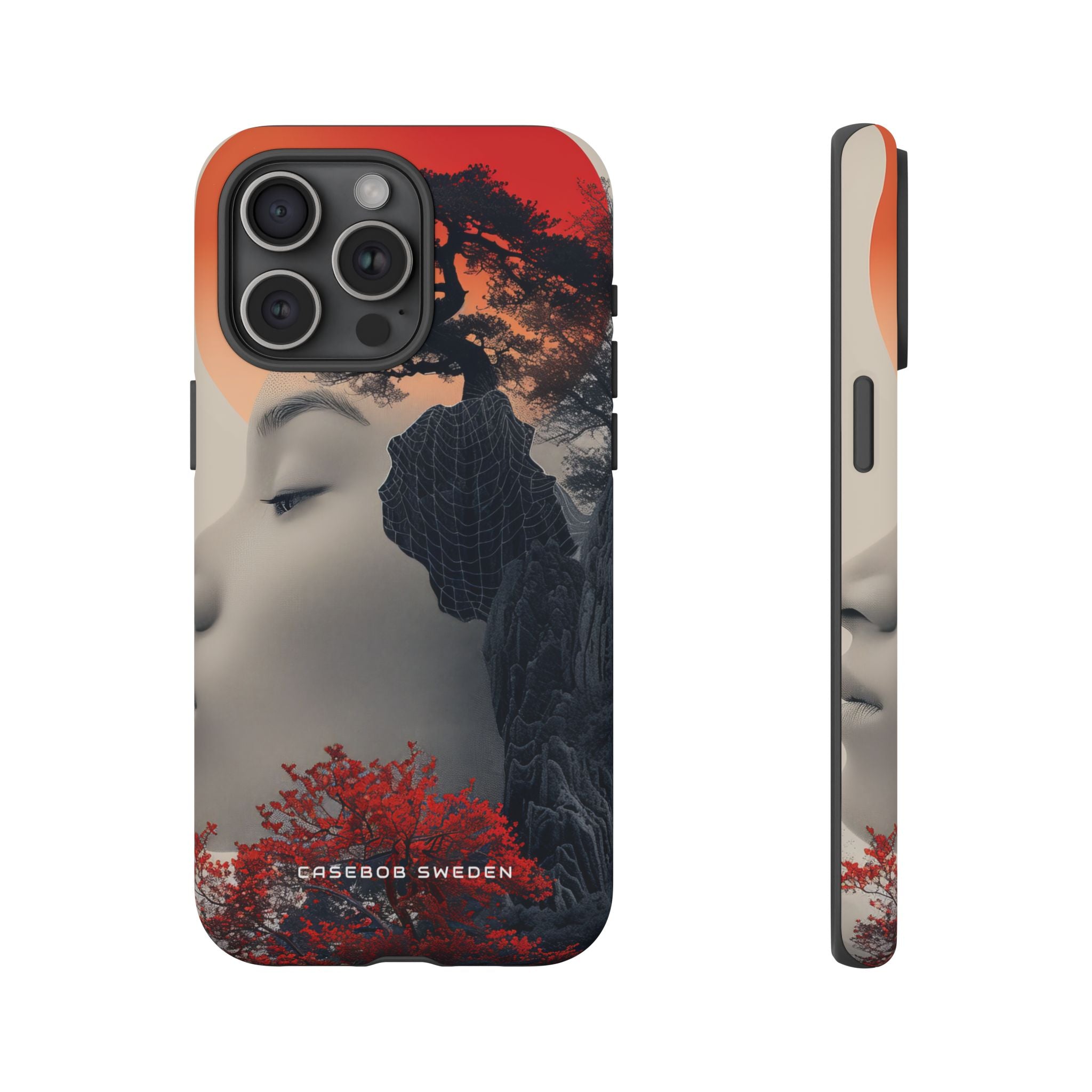 Surreal Zen Harmony iPhone 15 - Tough Phone Case