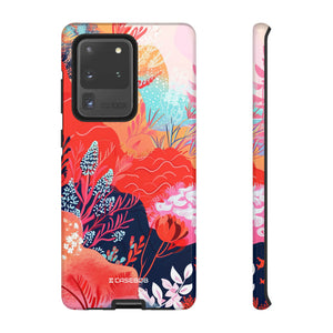 Living Coral Design | Handyhülle für Samsung (Schutzhülle)