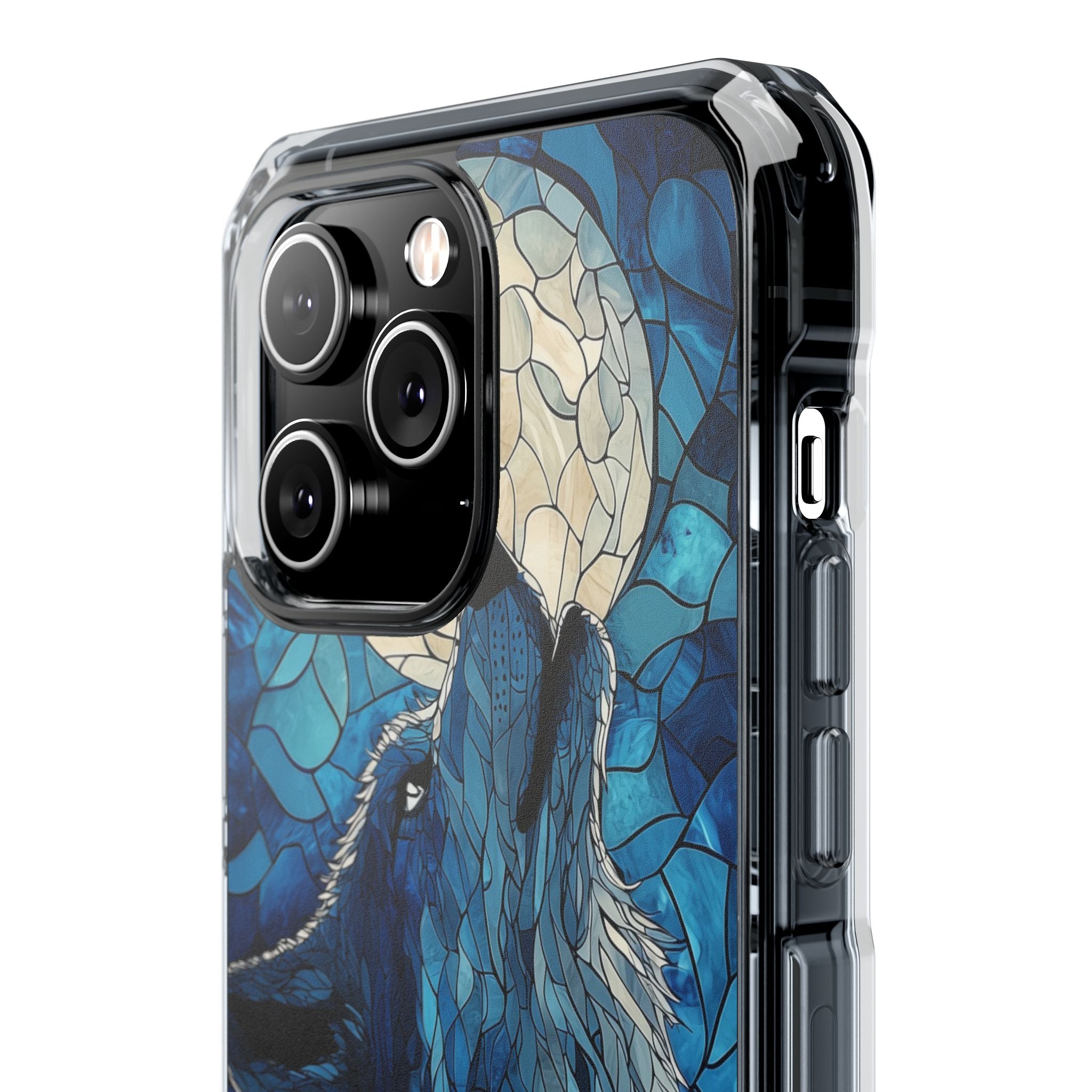 Wolf Howls Moonlight iPhone Case - Impact