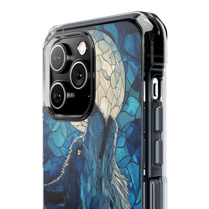 Wolf Howls Moonlight iPhone Case - Impact