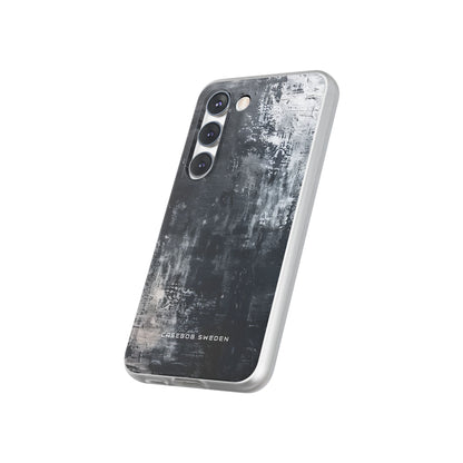 Textured Monochrome Blossom Samsung S23 - Flexi Phone Case