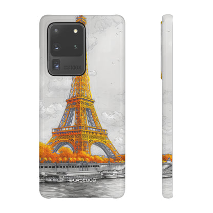 Autumnal Parisian Glow | Slim Phone Case for Samsung