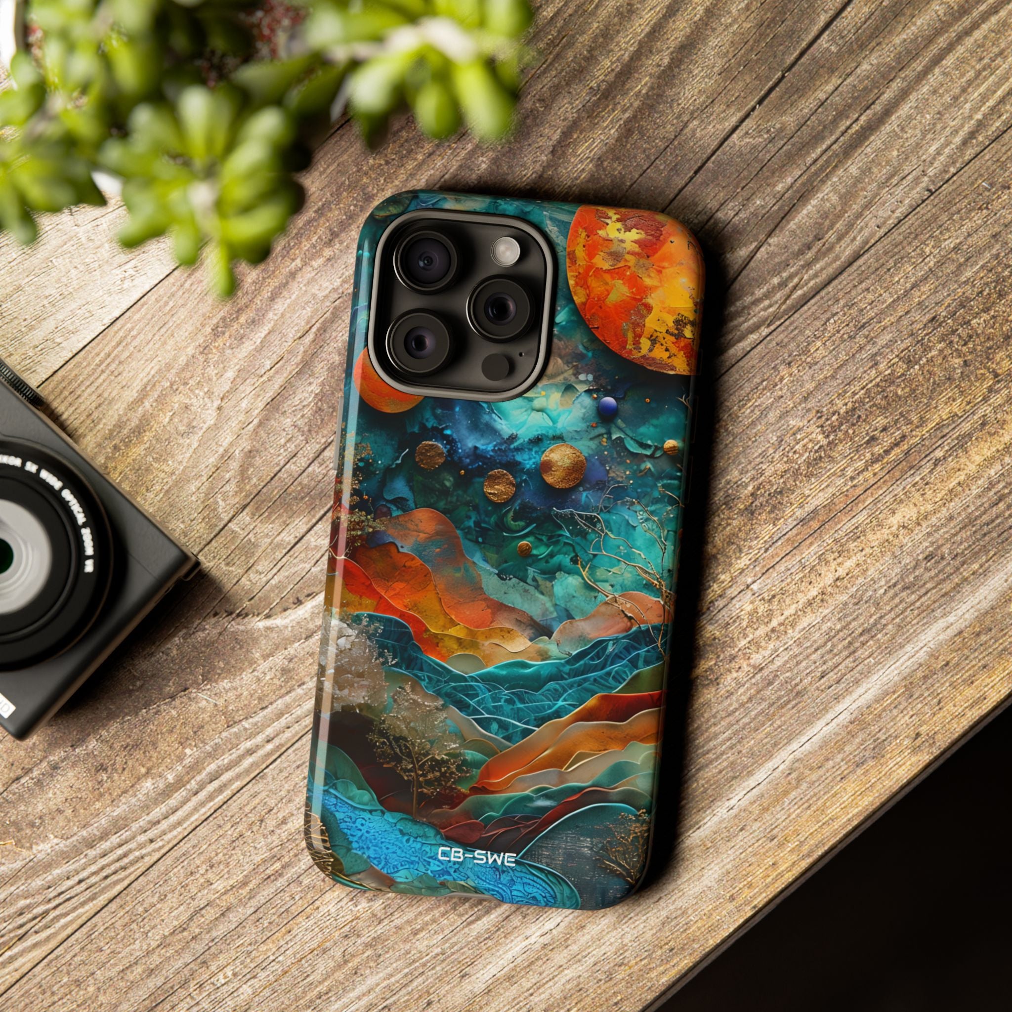 Celestial Wonders Unfold - iPhone Case