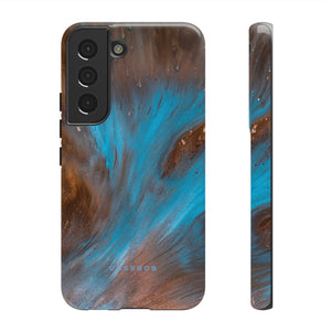 Blue Lagoon Ink Art - Protective Phone Case