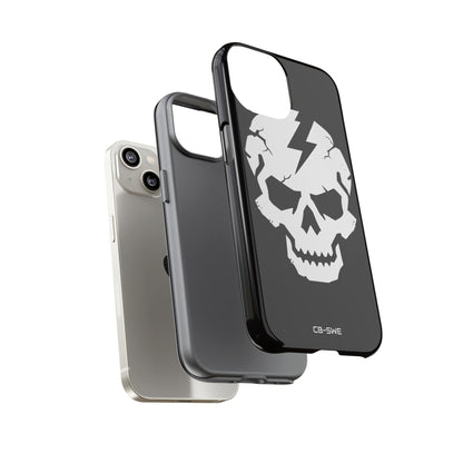 Cracked Skull Drama - iPhone Case