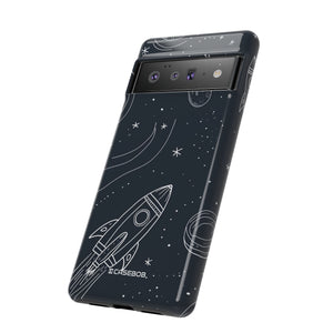 Cosmic Doodle Adventure | Protective Phone Case for Google Pixel