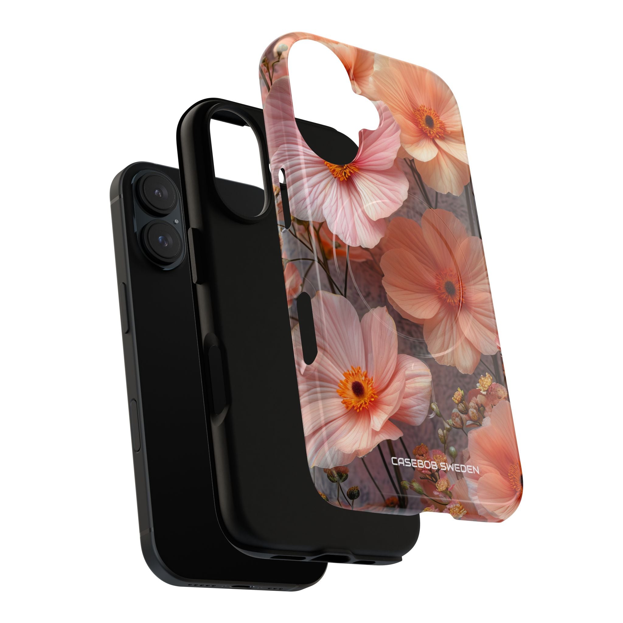 Serene Botanical Blooms - Tough + MagSafe® iPhone 16 Phone Case