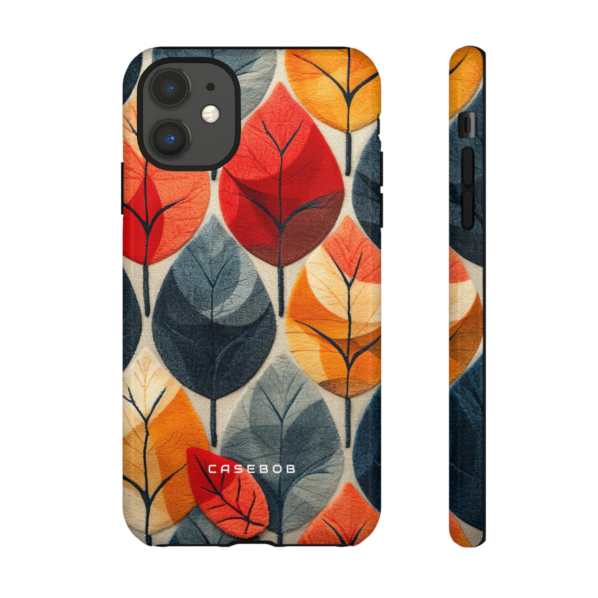 Scandinavian Leafy Serenity - Protective Phone Case