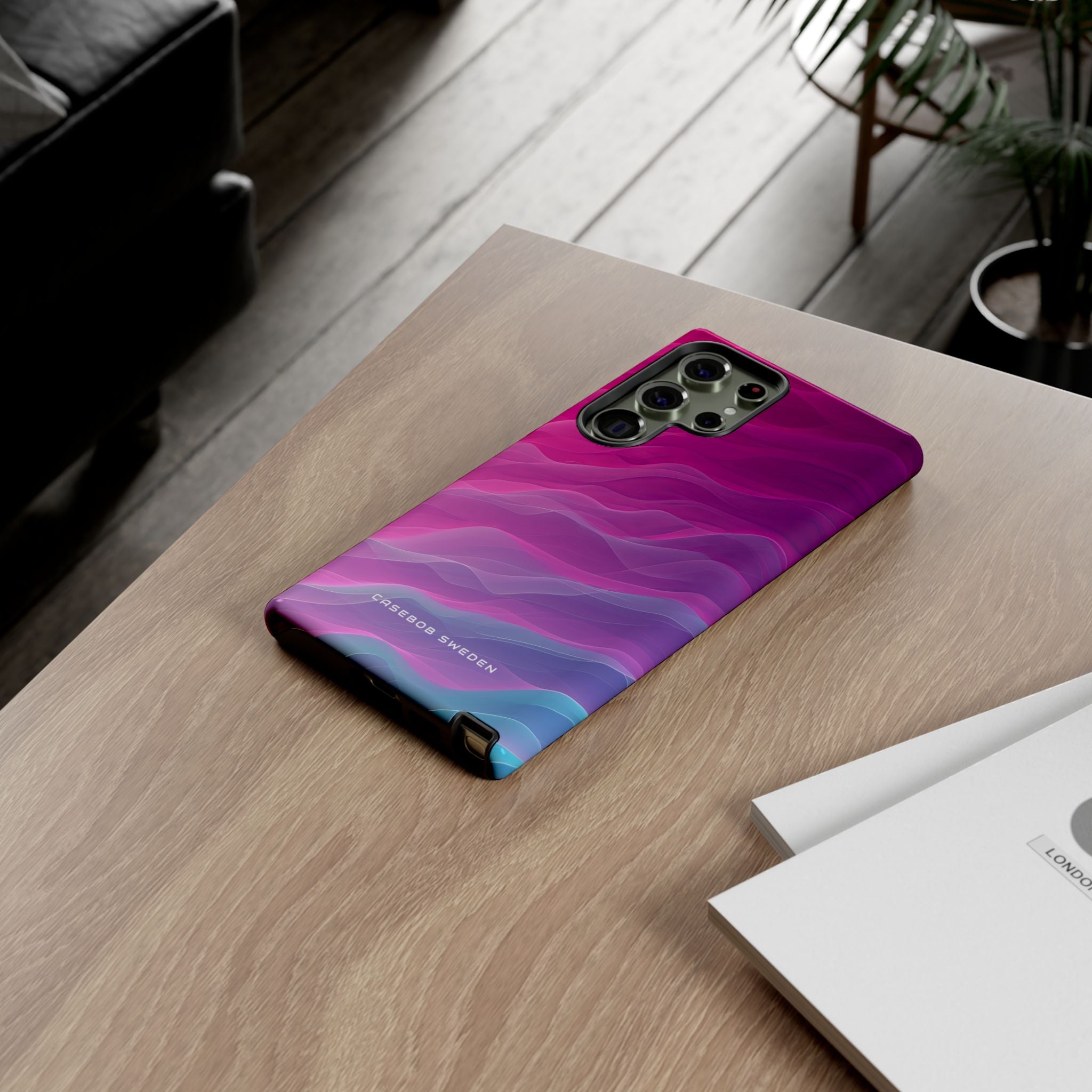 Gradient Oceanflow Waves Samsung S23 - Tough Phone Case