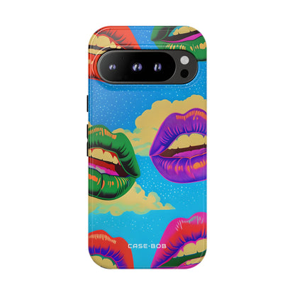 Colorful Lipscape Google Pixel 9 Pro Case - Tough