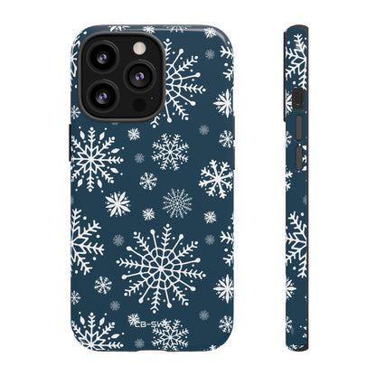 Snowflakes Dance Gracefully - iPhone Case