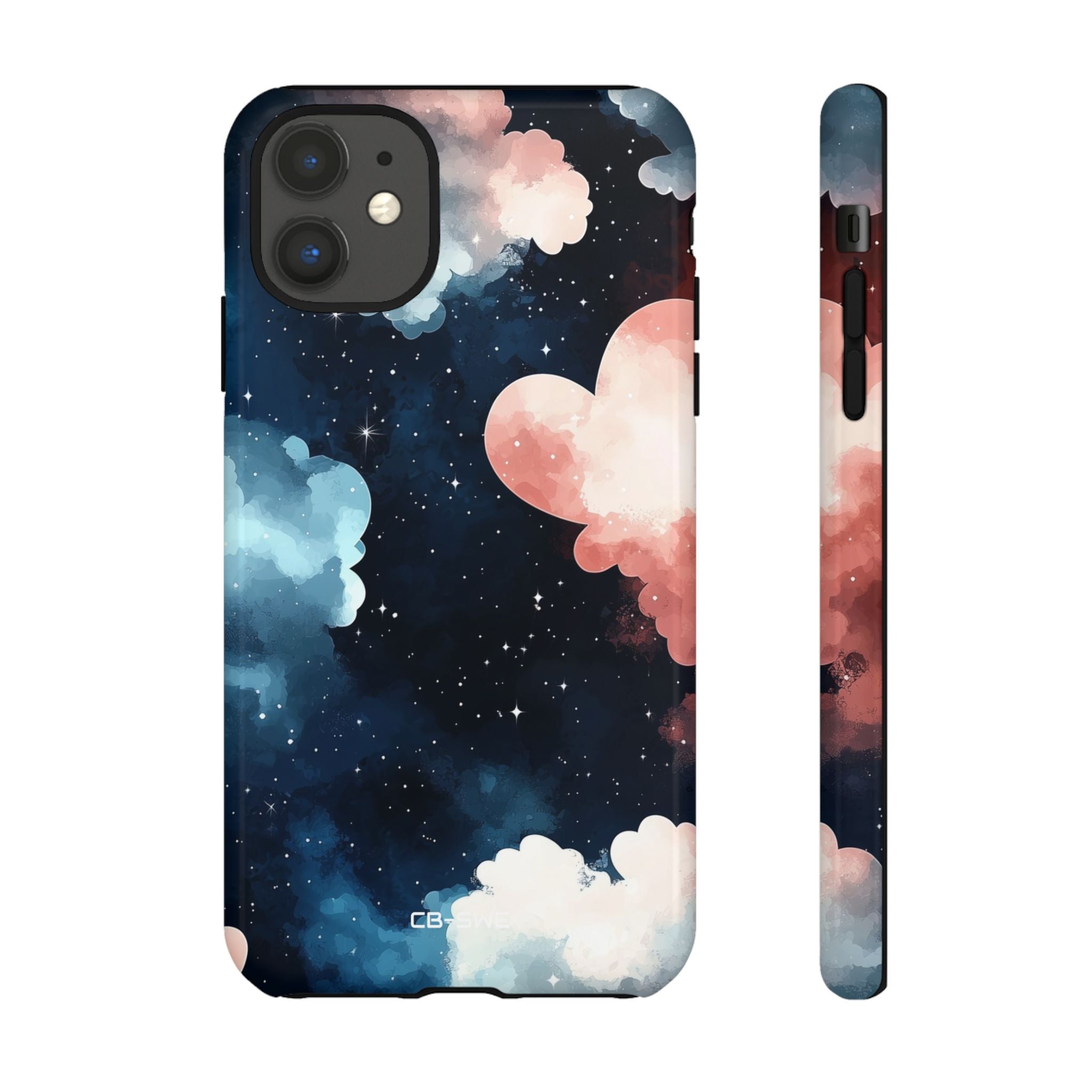 Hearts Float Dreamily - iPhone Case