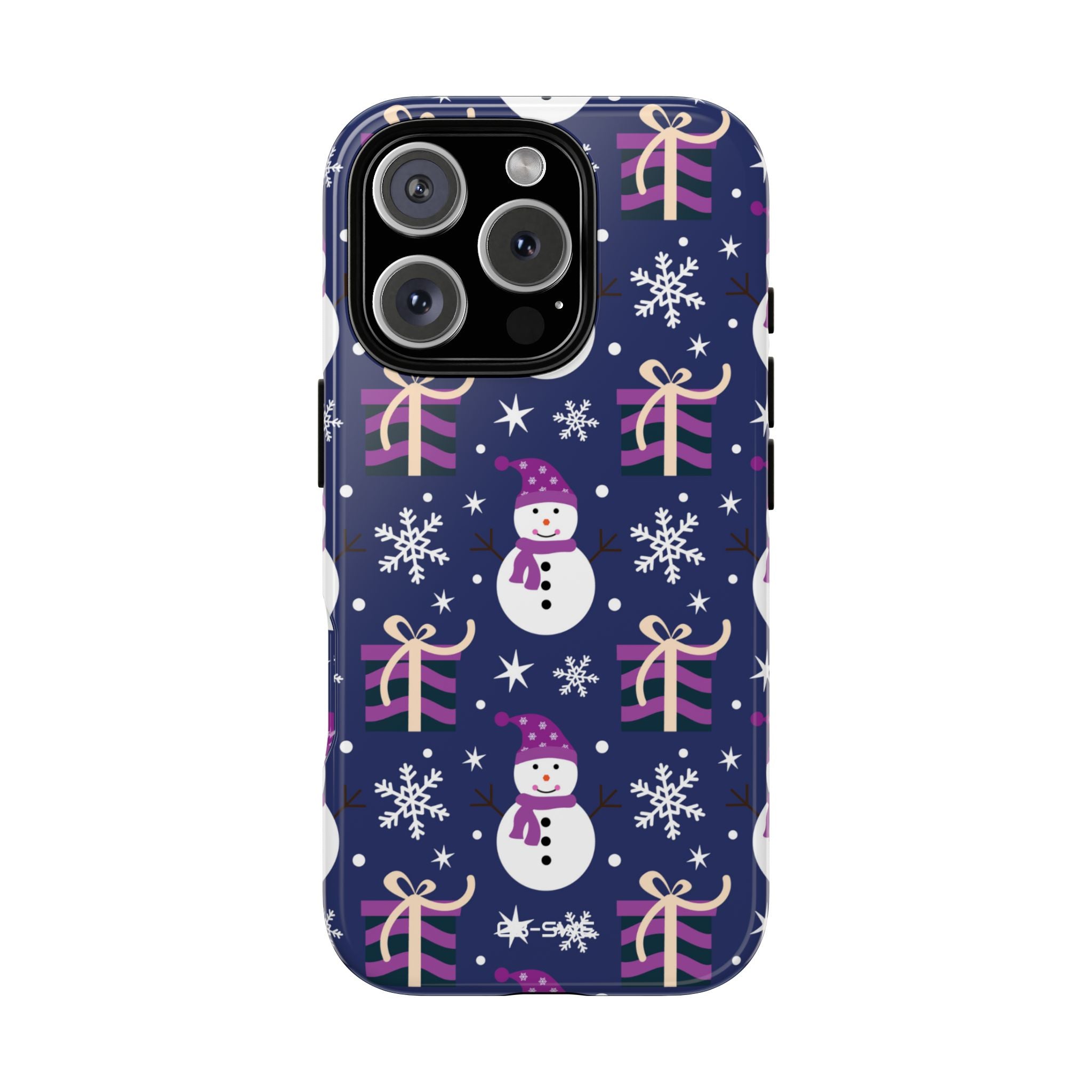 Snowmen Celebrate Joy - iPhone Case