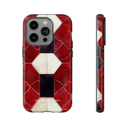 Gothic Hexagon Symmetry iPhone 14 - Tough Phone Case