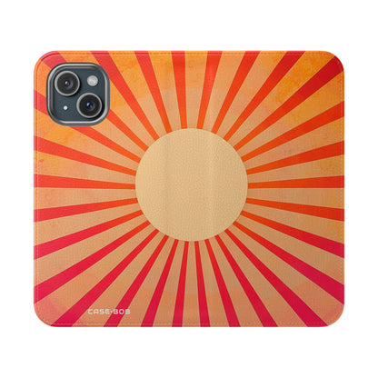 Sunburst Radiance - iPhone 15 Case - Wallet