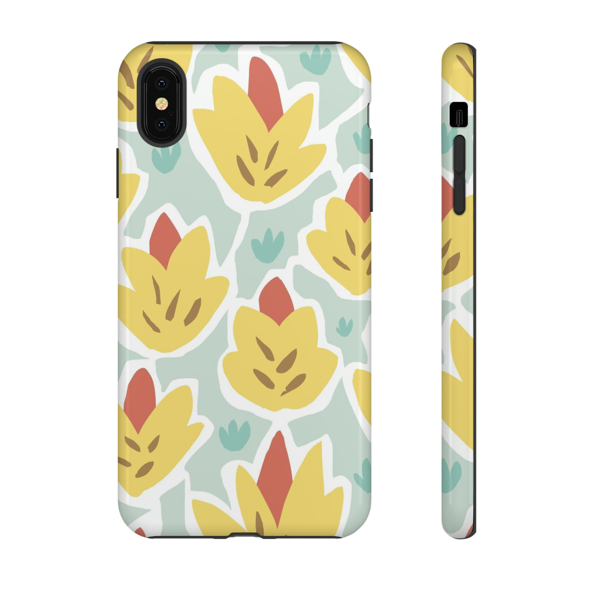 Summer Yellow Happy Flower - Protective Phone Case