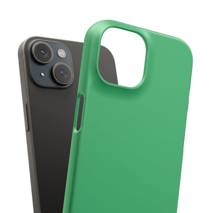 Medium Sea Green iPhone 15 - Slim Phone Case