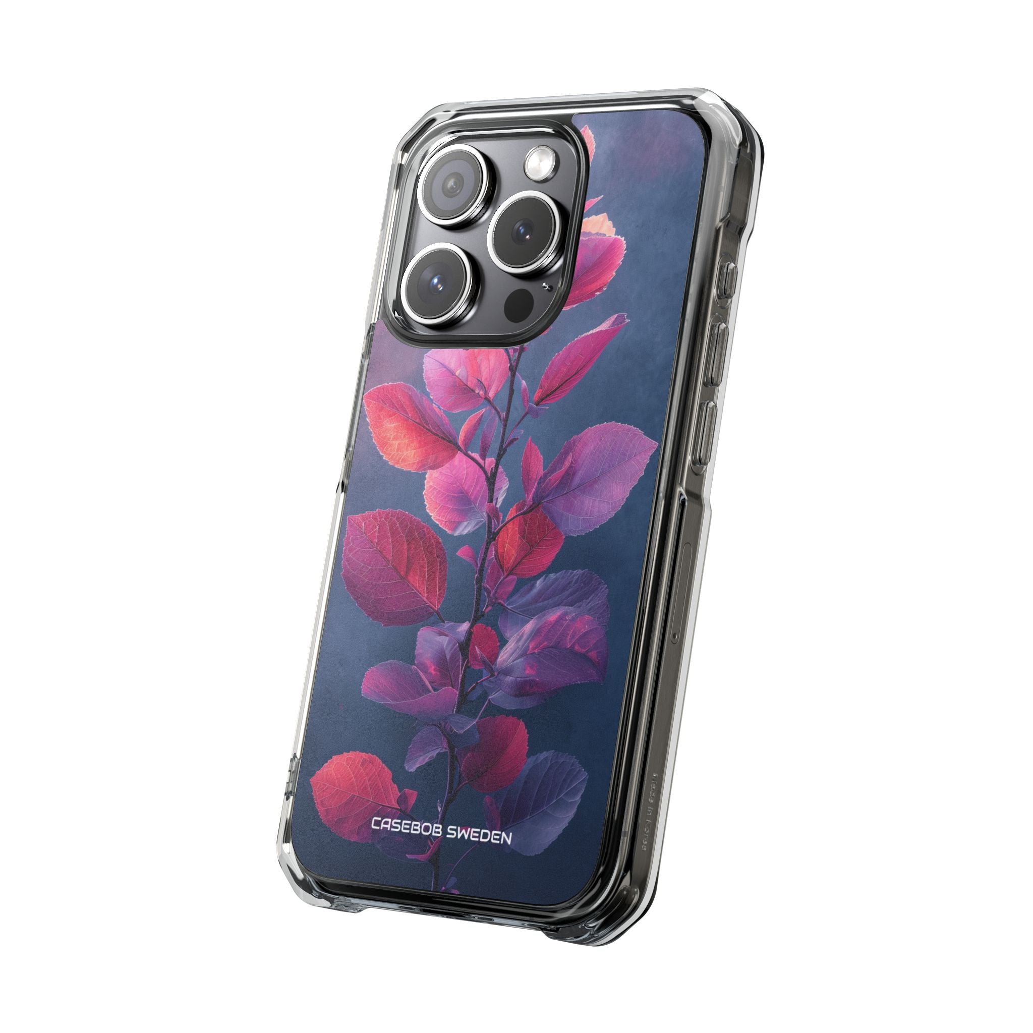 Pink Blue Nature - Clear Impact iPhone 15 Phone Case