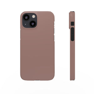 Burnished Brown iPhone Case (Slim) iPhone 13 Mini Matte Phone Case