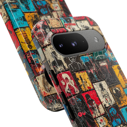 Figured Grid Google Pixel 9 Case - Tough