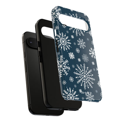 Snowflakes Drift Softly - Google Pixel Case