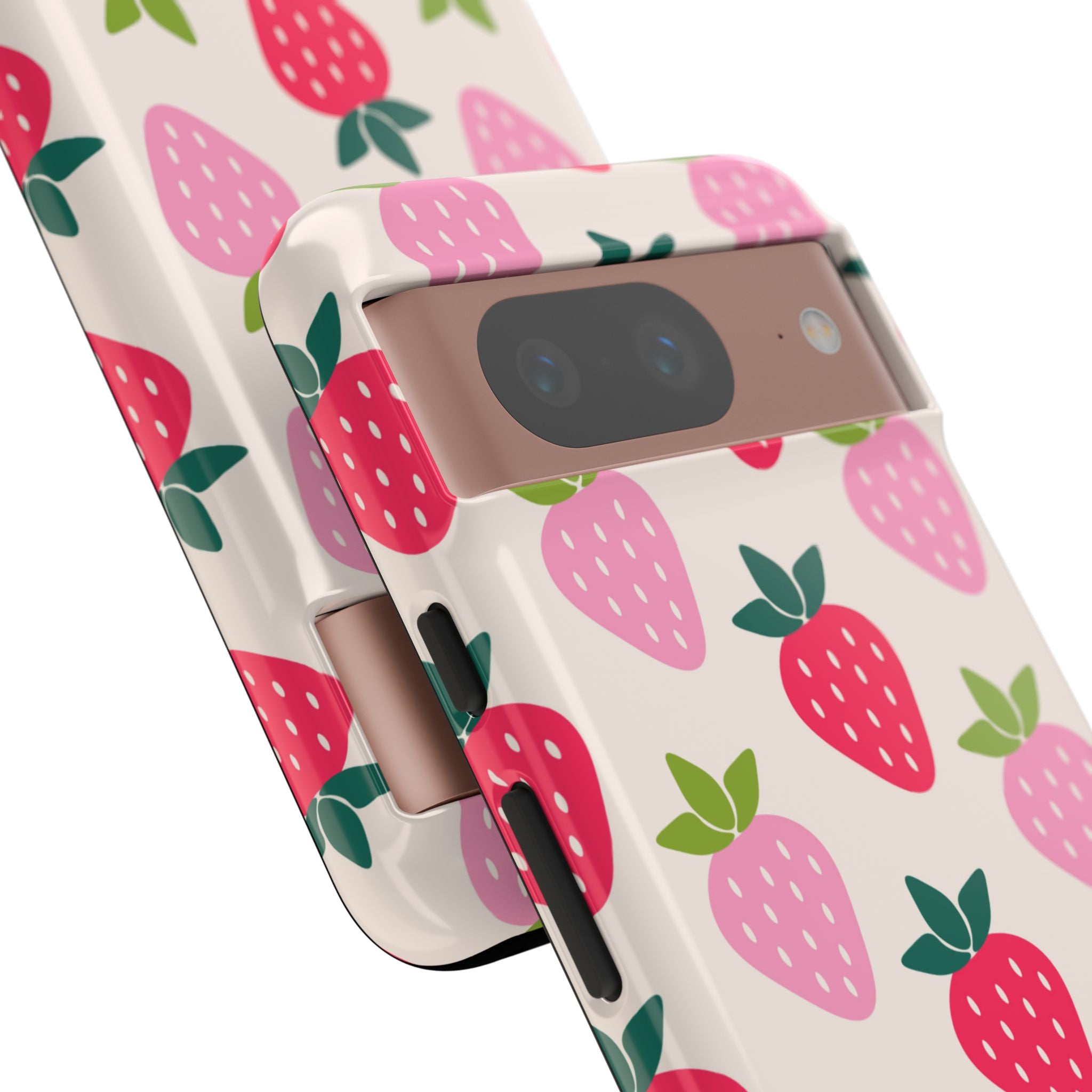Vibrant Strawberry Rhythm - Google Pixel Case