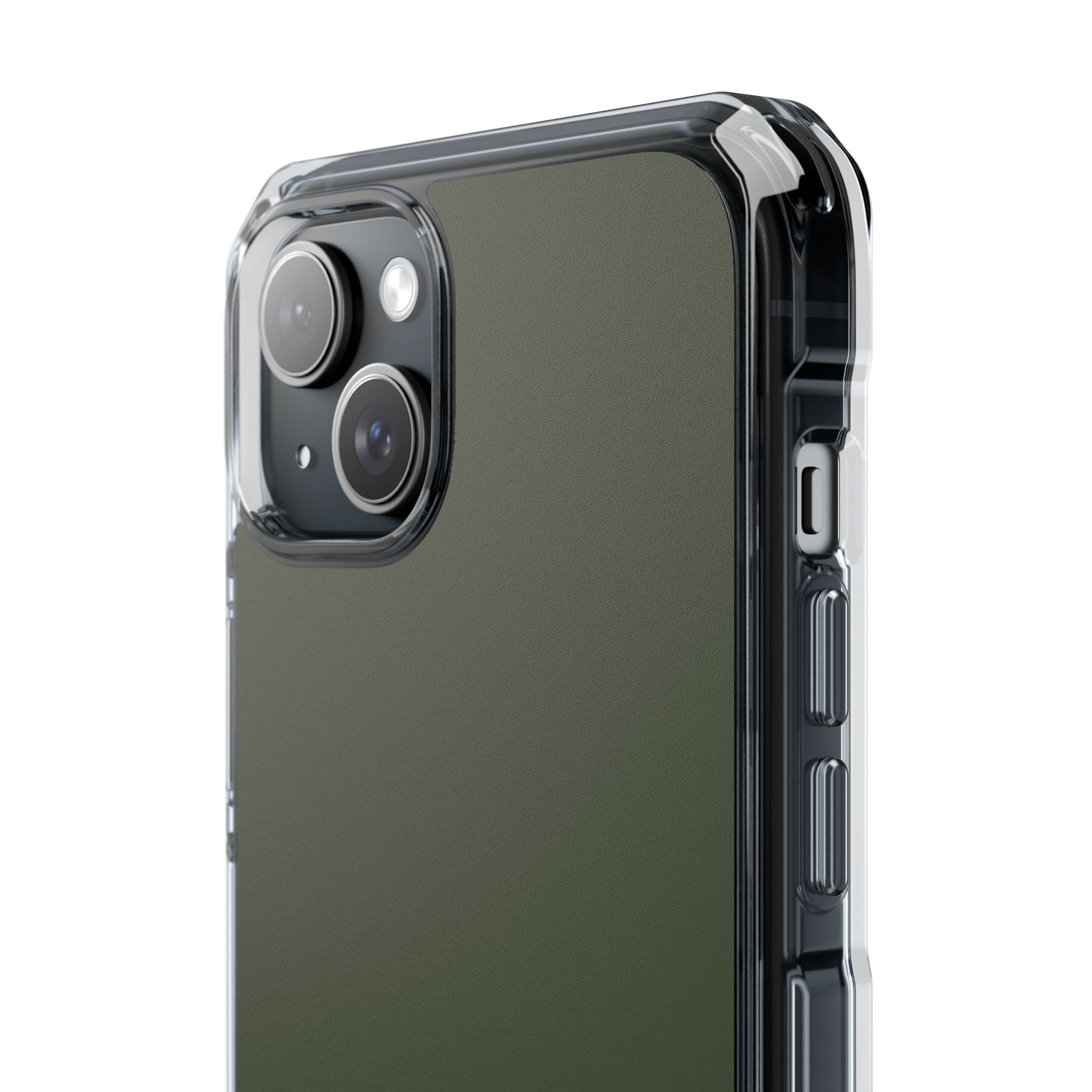 Rifle Green - Clear Impact Case for iPhone