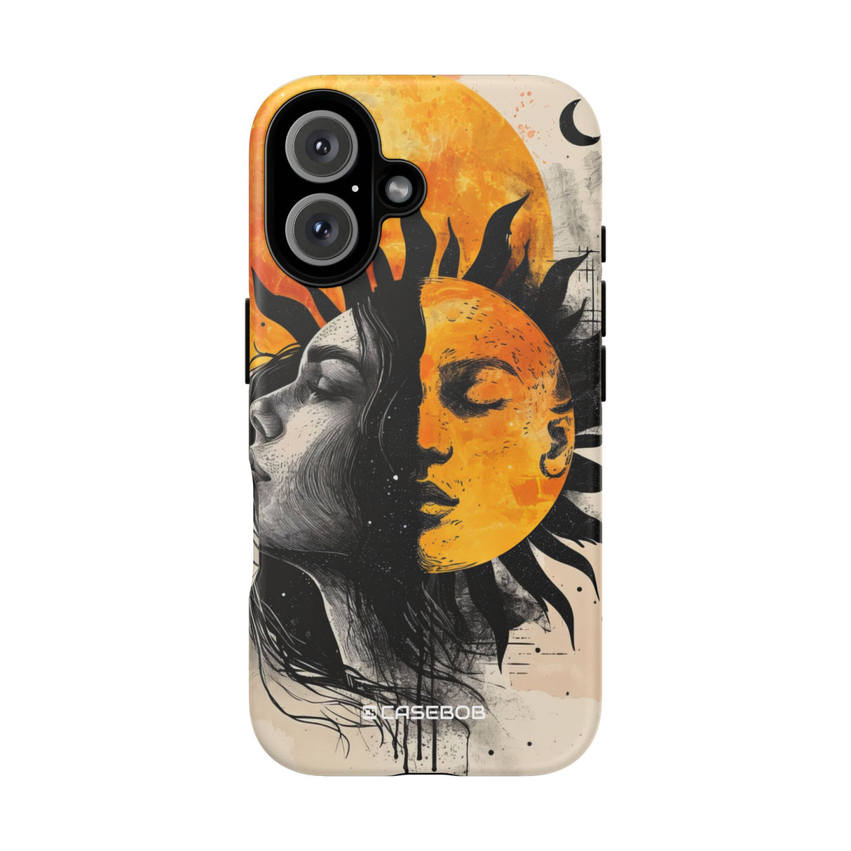 Celestial Dualities: Sun and Moon - for iPhone 16