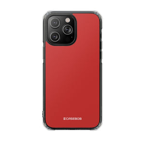 Persian Red | Phone Case for iPhone (Clear Impact Case - Magnetic)