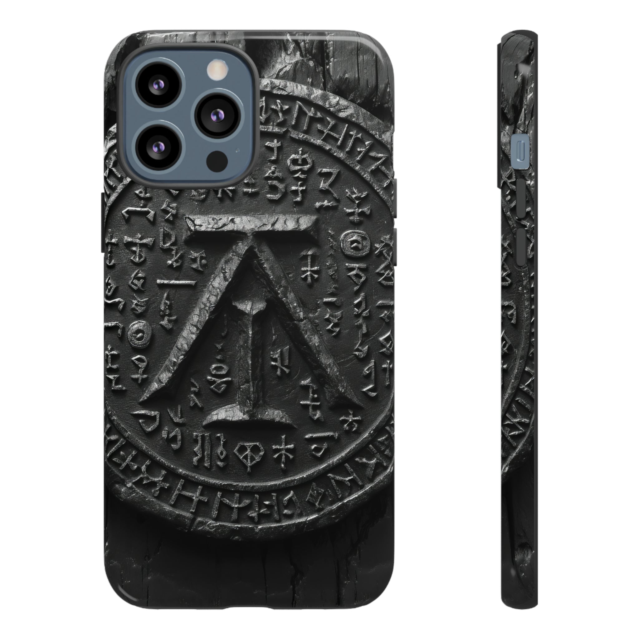 Norse Myth Runes Emblem - Protective Phone Case