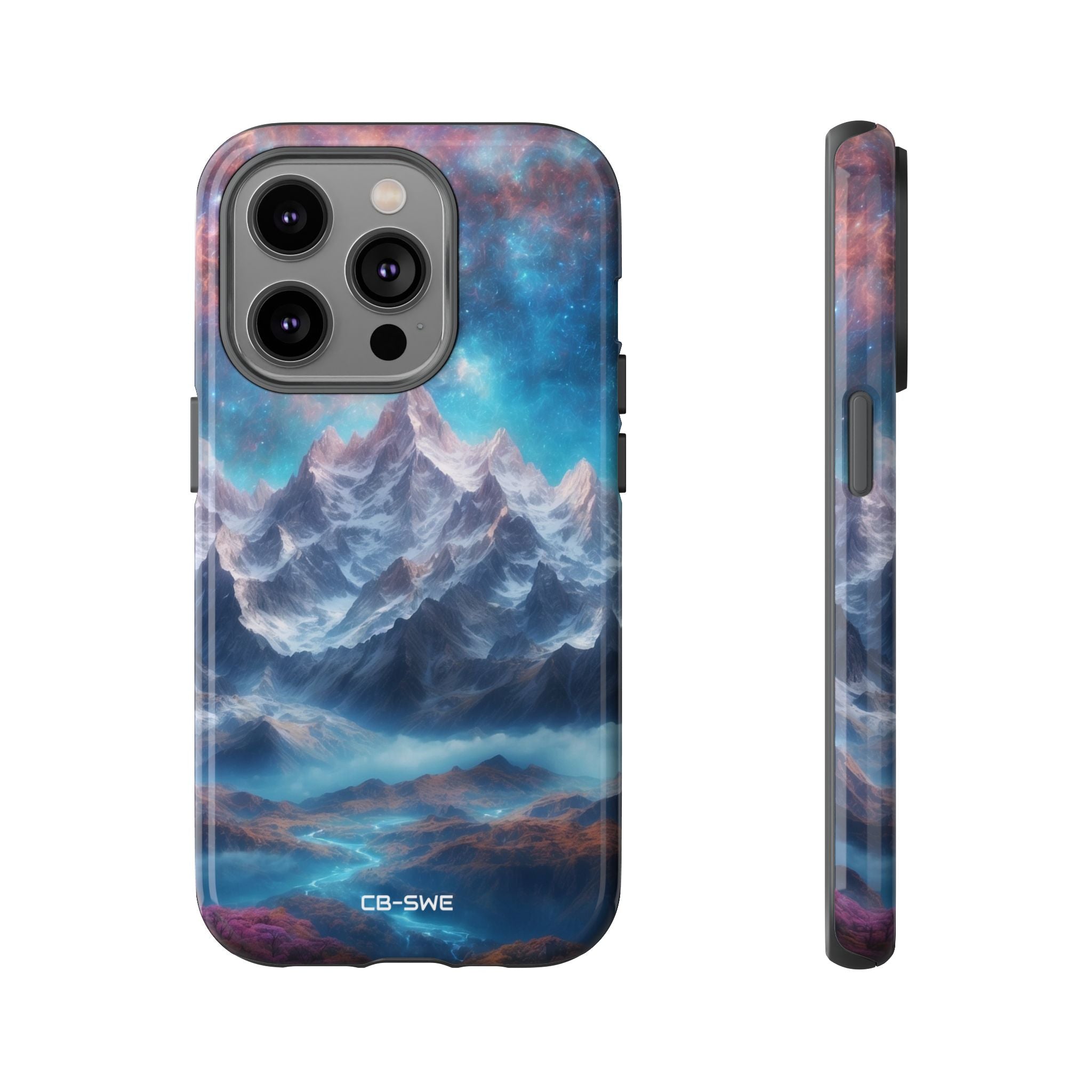 Celestial Mountains Rise - iPhone Case