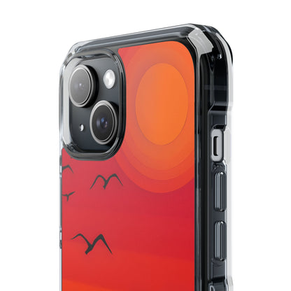 Summer Sunset Silhouettes iPhone Case - Impact