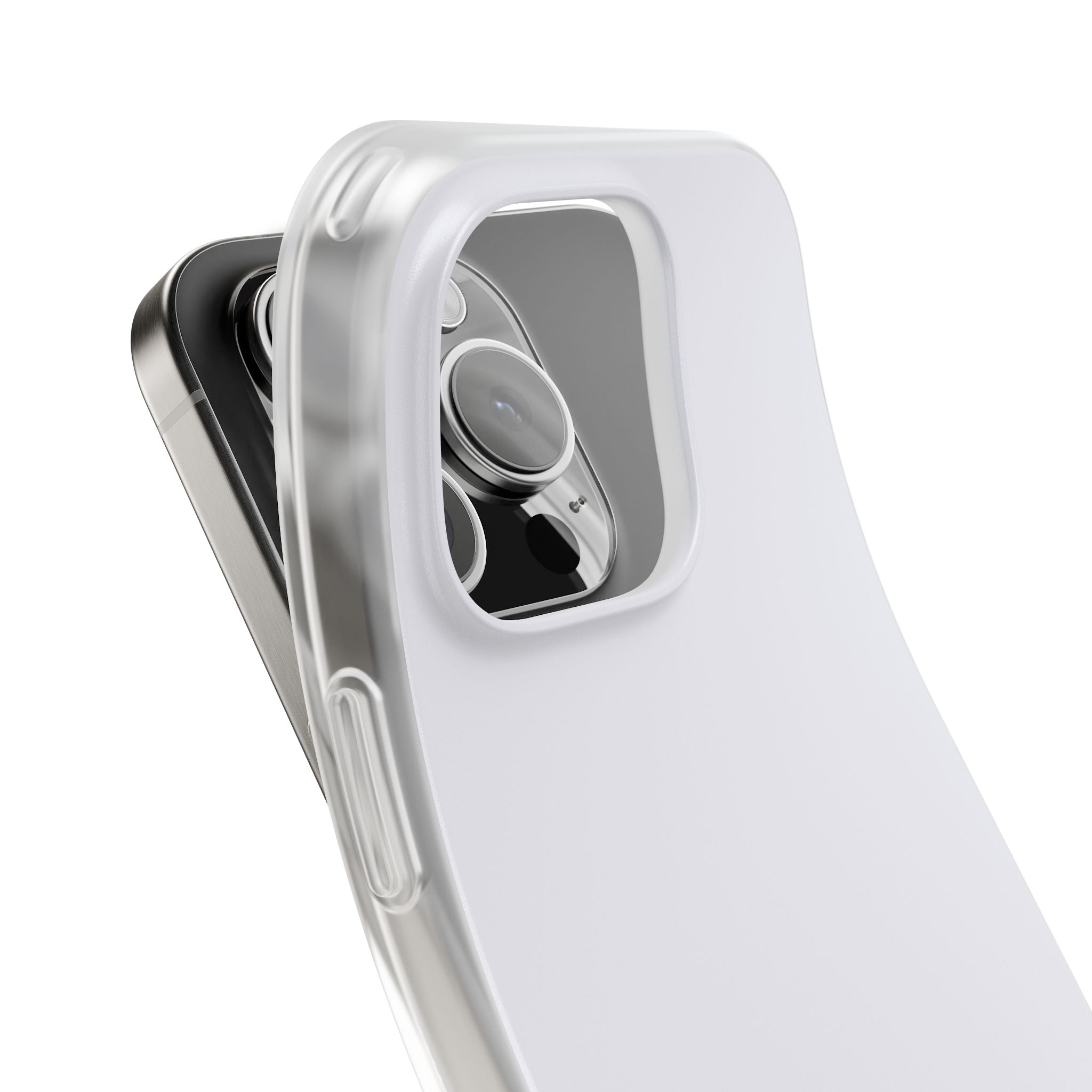 Pearl White - Flexi iPhone 16 Phone Case