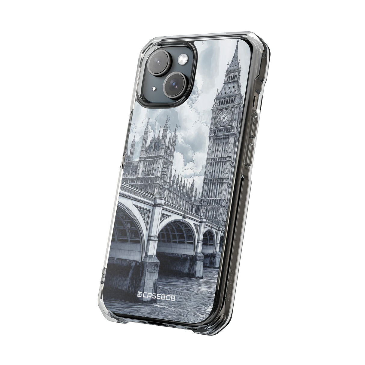 Timeless Icon - Phone Case for iPhone (Clear Impact - Magnetic)