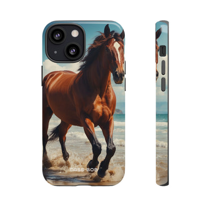 Blazing Horse iPhone 13 Mini Case - Tough