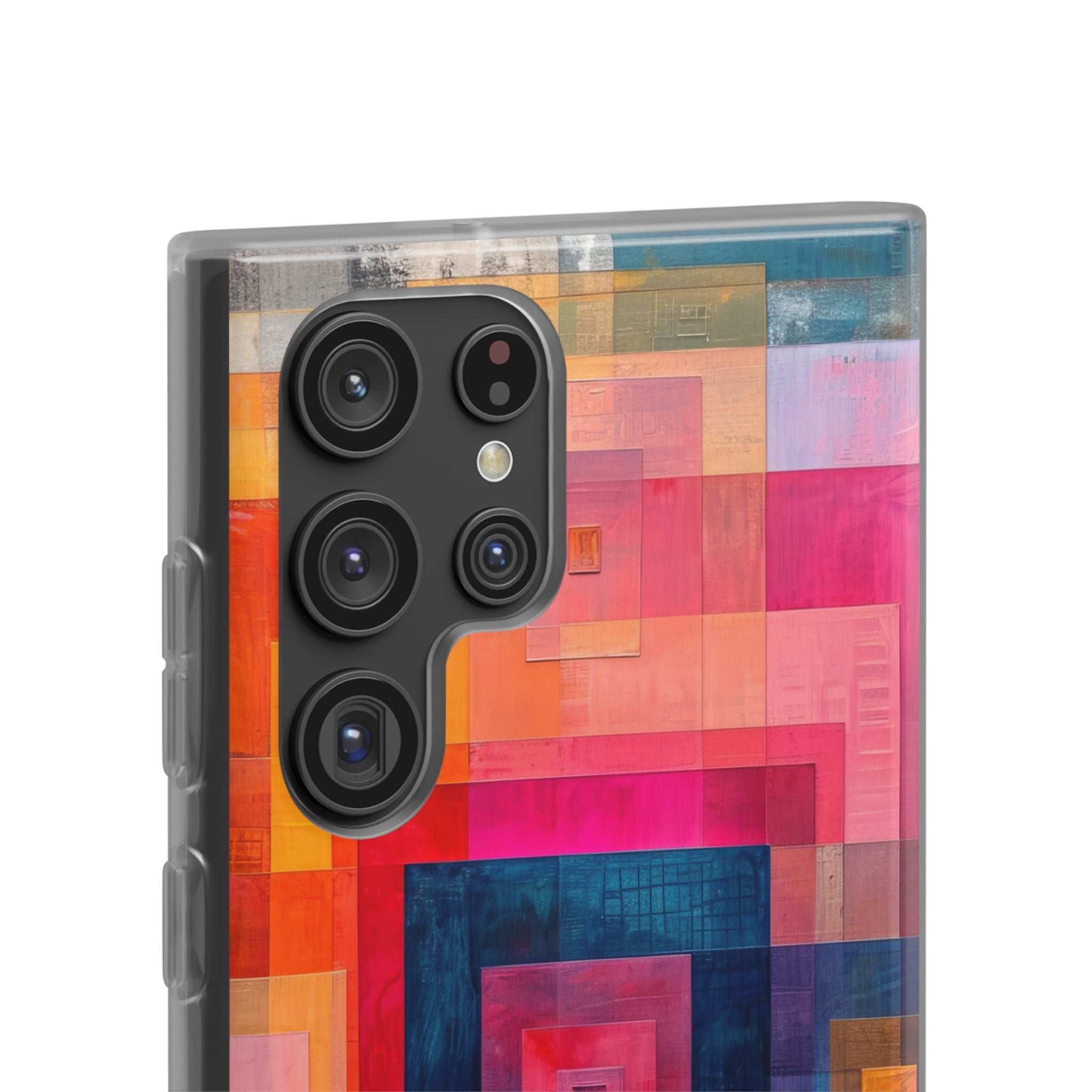 Vibrant Geometry - Flexi Samsung S22 Phone Case