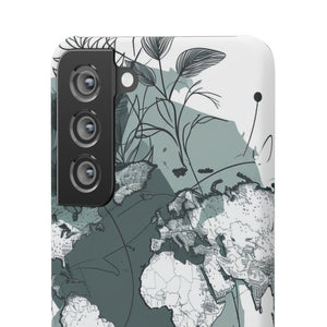 Botanical Cartography | Slim Phone Case for Samsung