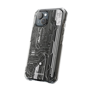 Circuitry Aesthetics - Phone Case for iPhone (Clear Impact - Magnetic)