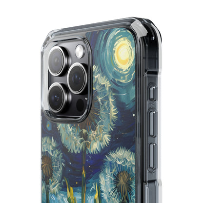 Dandelions Under Starlight iPhone Case - Impact