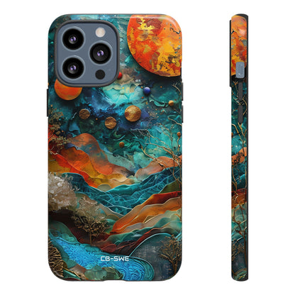 Celestial Wonders Unfold - iPhone Case