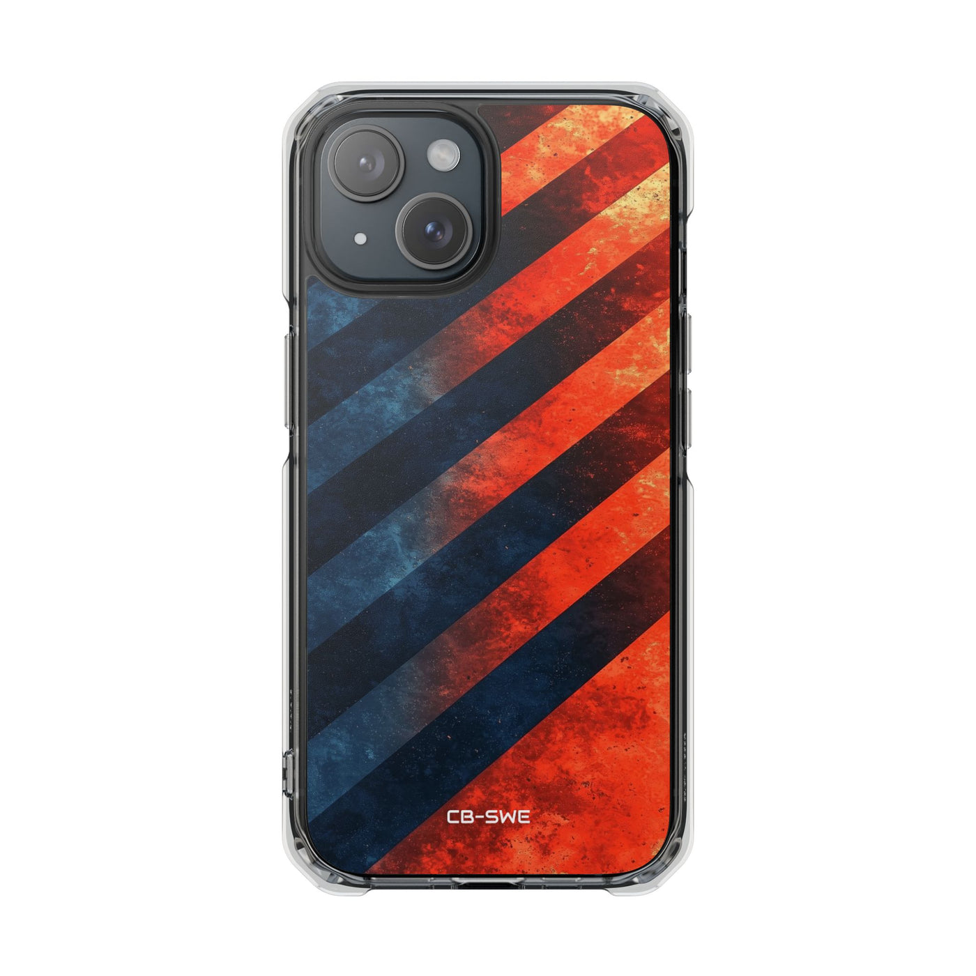 Dynamic Color Stripes iPhone Case - Impact