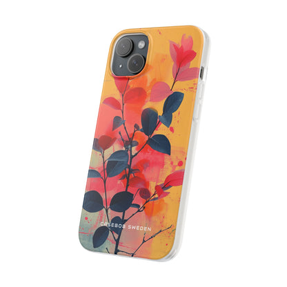 Vivid Floral Harmony iPhone 15 - Flexi Phone Case