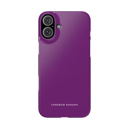 Purple iPhone 16 - Slim Phone Case