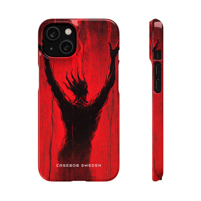 Crimson Despair iPhone 14 - Slim Phone Case