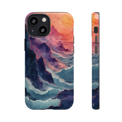 Tranquil Cliffside Views - Protective Phone Case